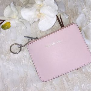 Rebecca Minkoff Pink Key & Card Holder